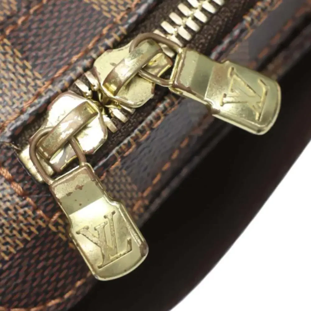 LOUIS VUITTON Authentic Brown Damier Canvas Hobo Bag